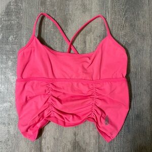 Free People Movement Hot Pink Workout Tank Crop Top